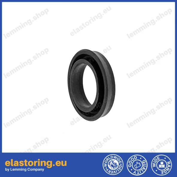 Rod seal 17,5x25,4x5,3u PS19A EPDM [DDE100/SP]